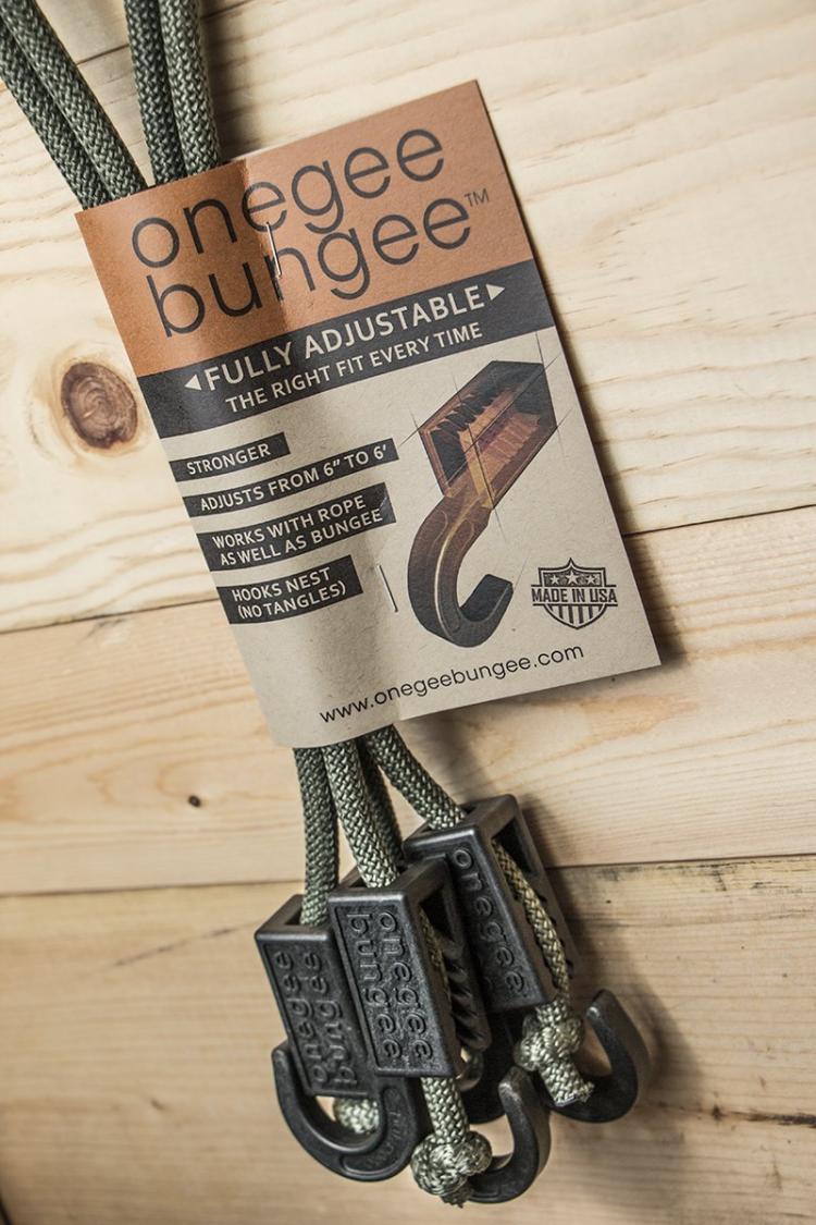 Ongee Bungee - Adjustable Bungee Cord - Slips to any size