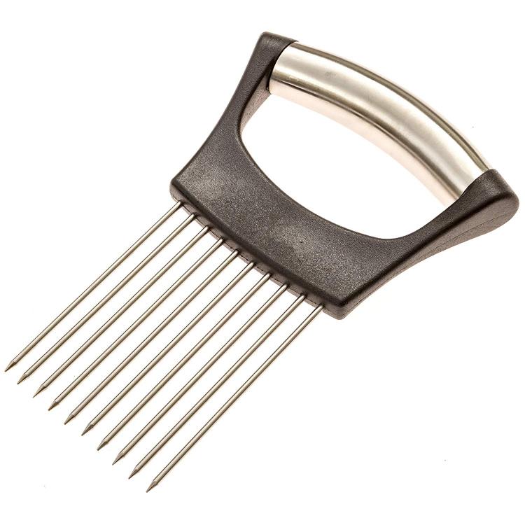 Noosa Life Onion Slicing Holder Helps Slice Onions Quickly and Easily