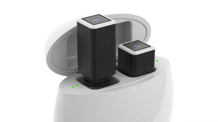 OPKIX ONE Tiny Wearable Action Camera Attaches Sunglasses - Tiny camera charging egg