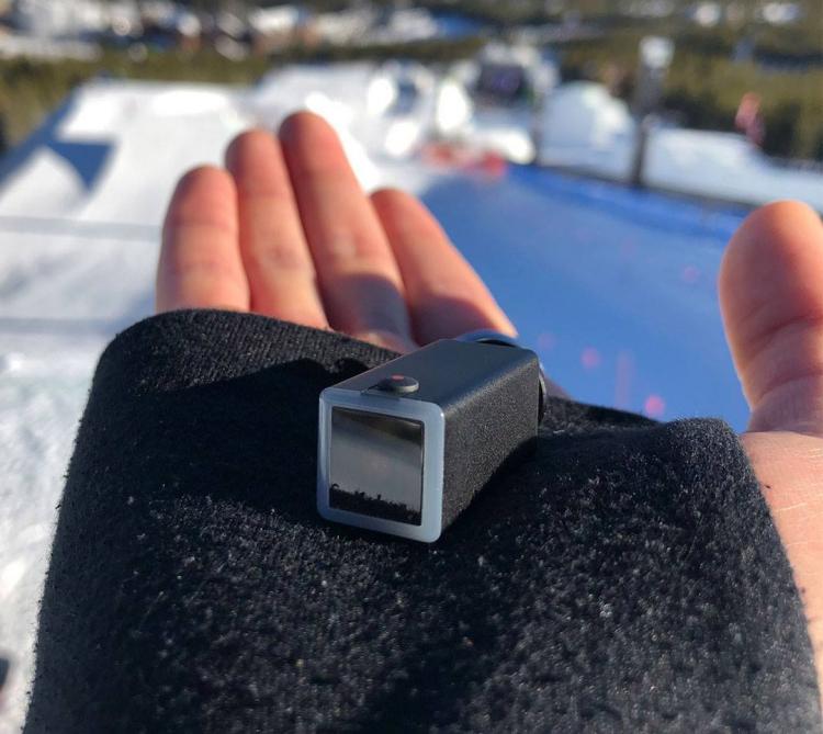 OPKIX ONE Tiny Wearable Action Camera Attaches Sunglasses - Tiny camera charging egg