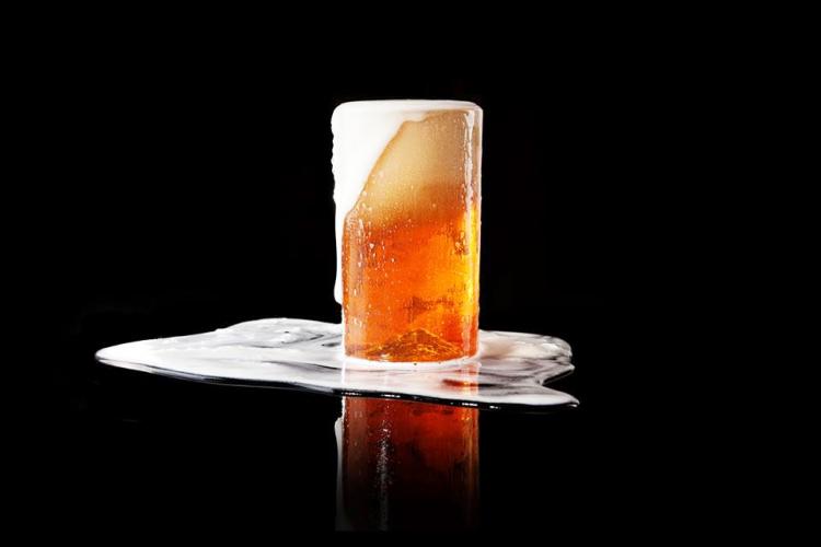 Oregon Pint Glass - Mt Hood - Mountain Beer Glass