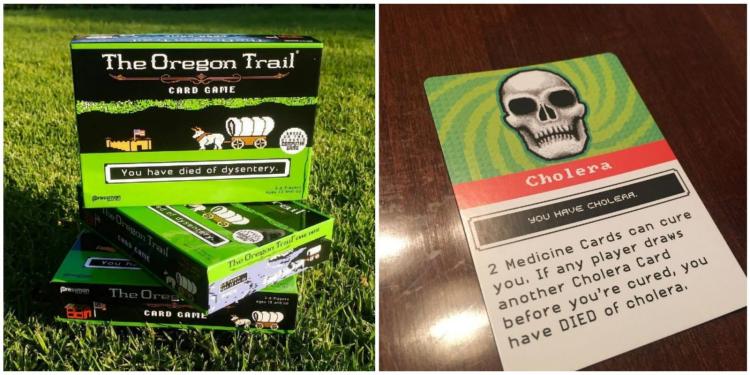 Oregon Trail Card Game - Oregon Trail Party Board Game