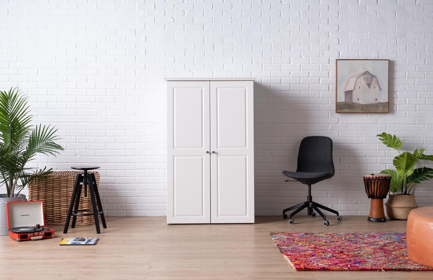  The Original Scrapbox - Incredible Fold-away Crafting Stations - Hidden cabinet crafting area with fold out table