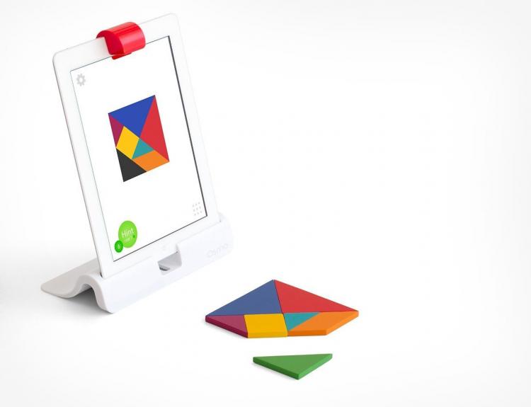 OSMO Interactive iPad Game Played Outside The Screen