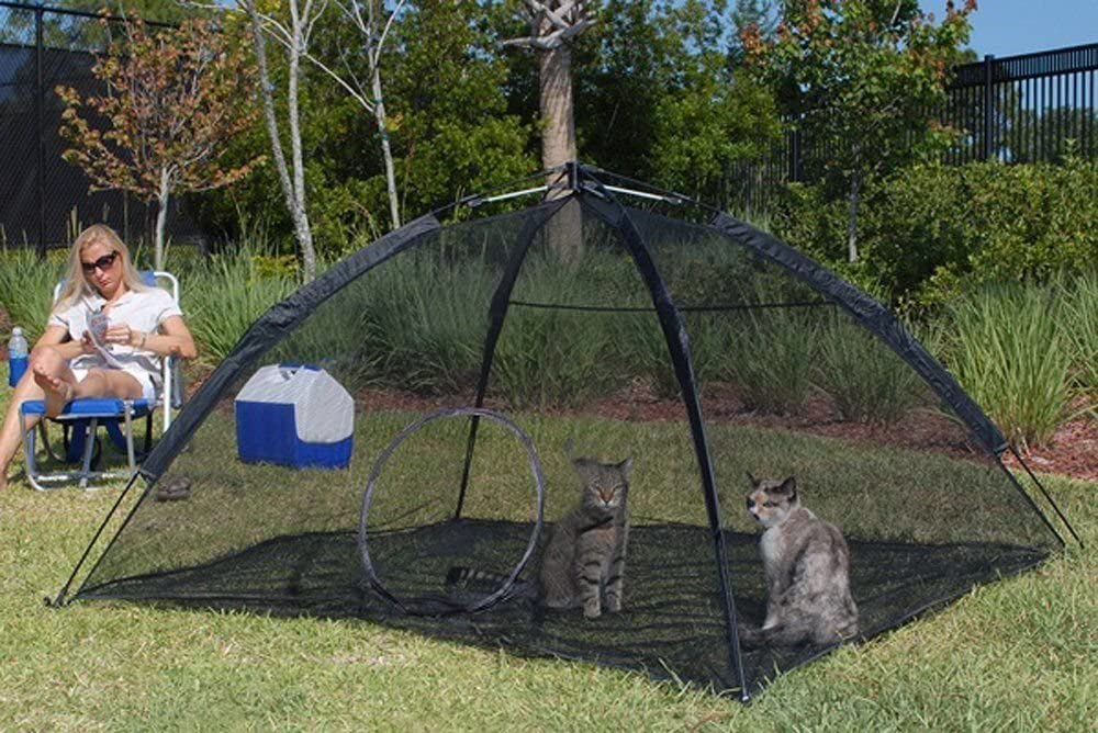 Outdoor Cat Tent With Tunnel