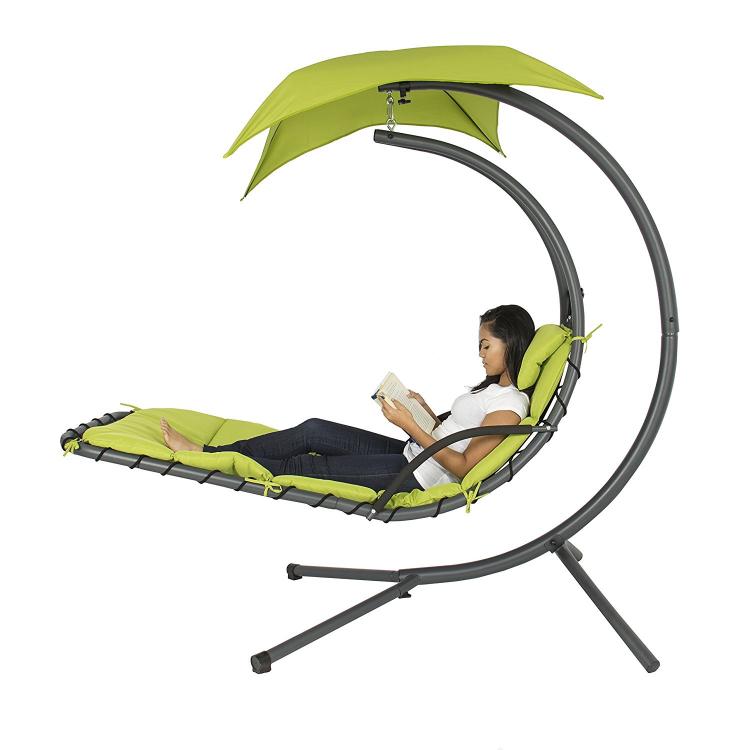 Outdoor Hanging Chase Lounger - Floating and swinging pool lounger