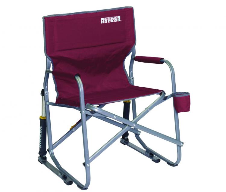 GCI Outdoor Folding Rocking Chair - Spring Action Folding Rocking Chair