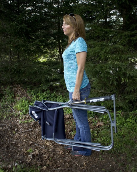 GCI Outdoor Folding Rocking Chair - Spring Action Folding Rocking Chair