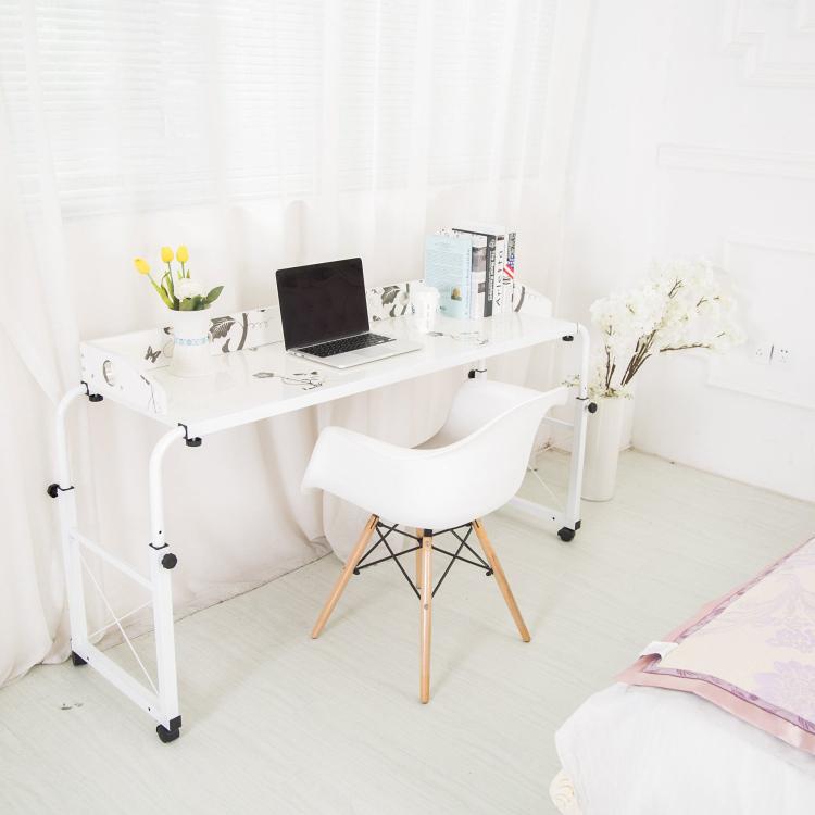 Unicoo Bed Table - Sliding Bed Desk - Rolling Bed Desk For Working and Eating In Bed