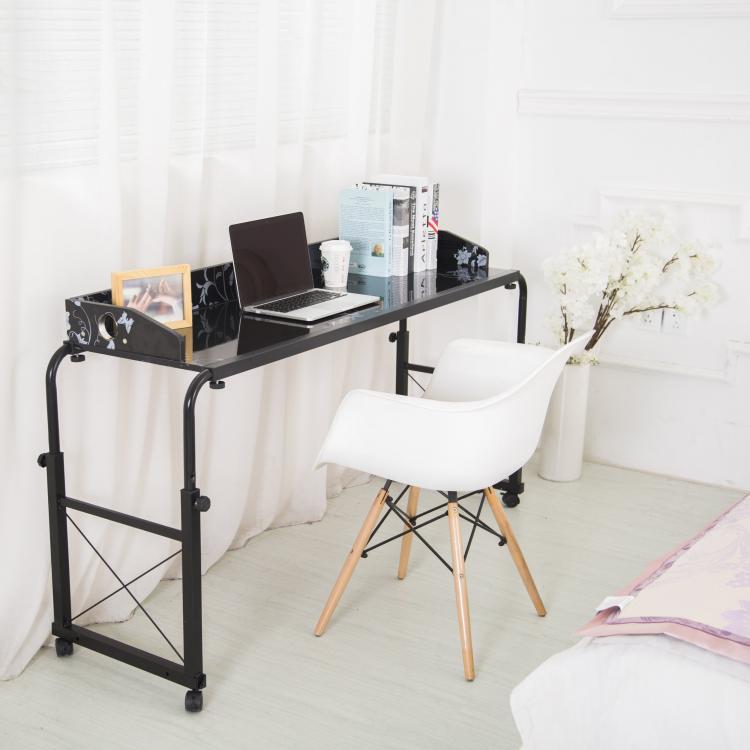 Unicoo Bed Table - Sliding Bed Desk - Rolling Bed Desk For Working and Eating In Bed