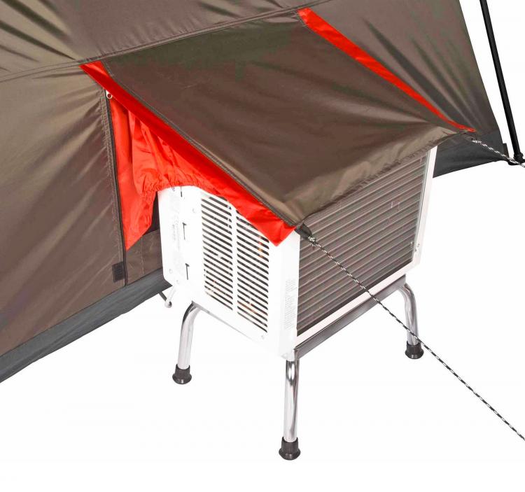 Ozark Trail 3-Room Camping Tent - 12 person multi-room giant camping tent - Tent with air-conditioner