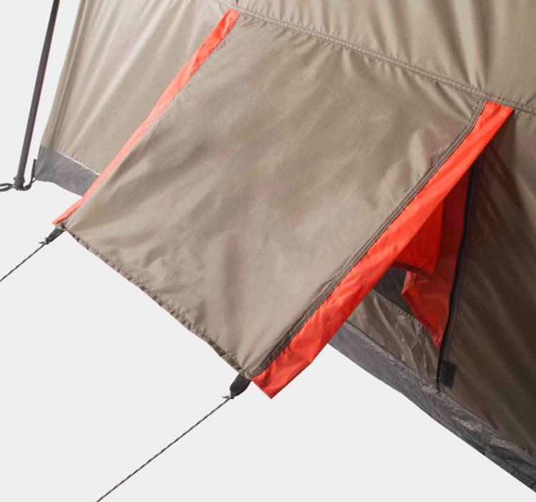 Ozark Trail 3-Room Camping Tent - 12 person multi-room giant camping tent - Tent with air-conditioner
