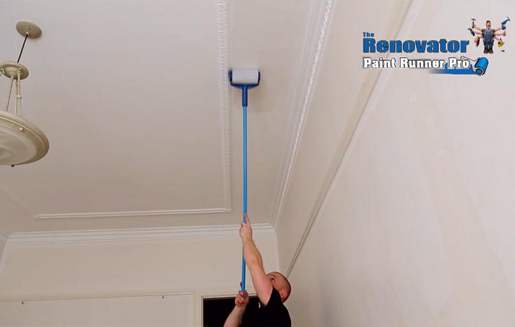 Renovator Paint Runner Pro - Paint Roller That Holds Paint - Never ending paint roller