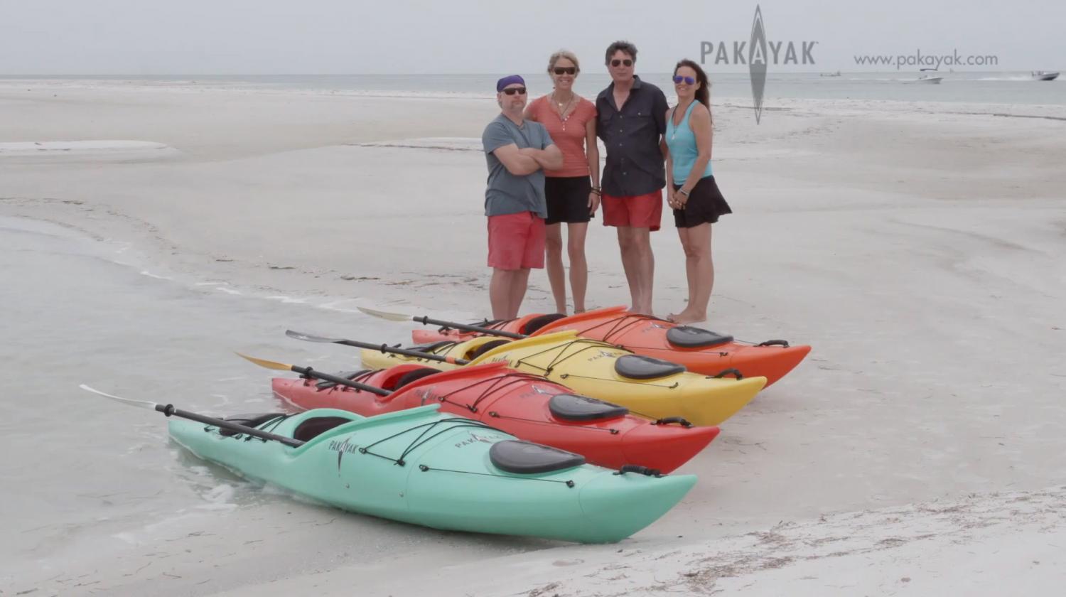 Pakayak Portable Kayak - Kayak collapses down to haul around like a backpack