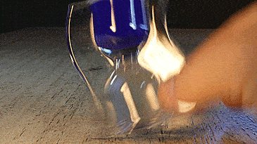 Paradox Anti-Gravity Sand Timer Flows Backwards - Upside-down sand timer
