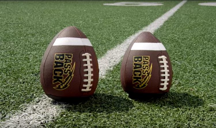 Passback Football - Play Catch With Yourself Using a Wall