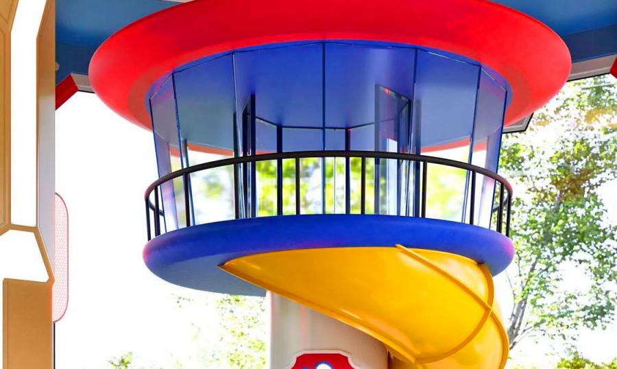 Paw Patrol Kids Bed With Giant Tower and Slide