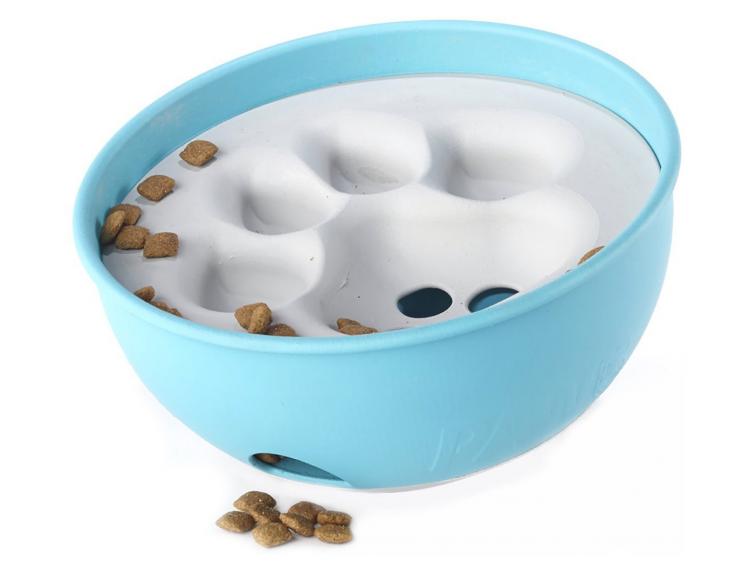 PAW5 Dog Bowl Rolling Puzzle - Slow Feed Dog Bowl