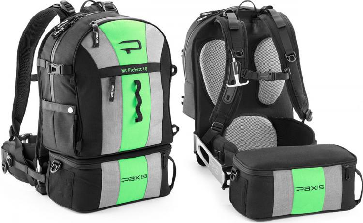 Paxis Mt Pickett Backpack - Swinging hinge fanny pack backpack for accessing essential items while hiking, fishing, hunting, or traveling