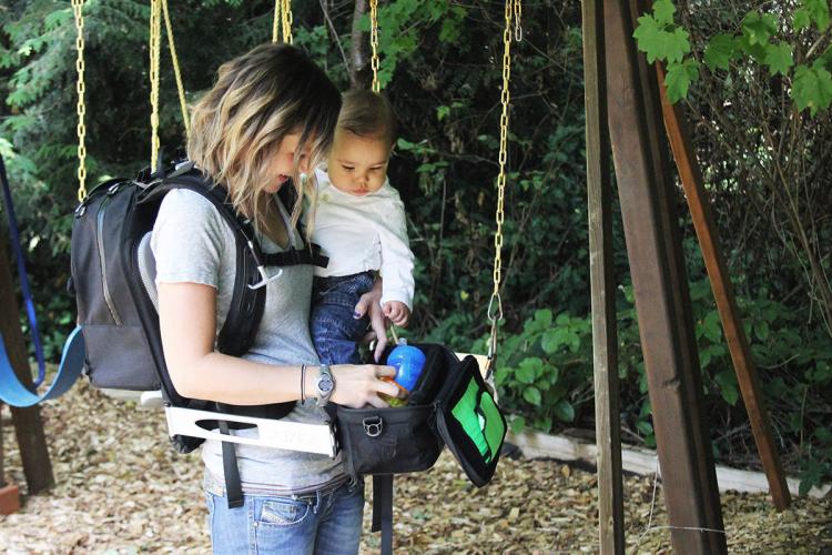 Paxis Mt Pickett Backpack - Swinging hinge fanny pack backpack for accessing essential items while hiking, fishing, hunting, or traveling