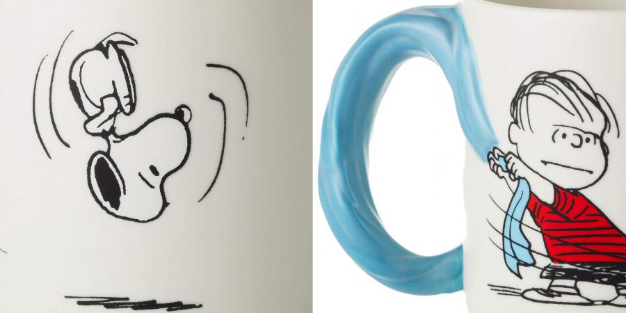 Peanuts Blanket Handle Mugs