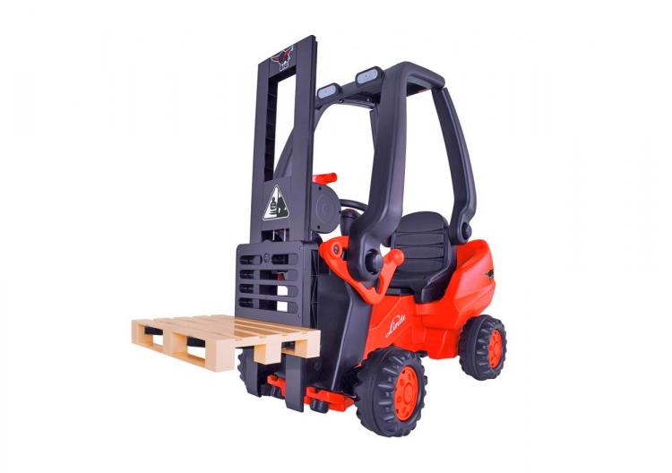 Kids Pedal Powered Forklift - Childrens Toy Forklift - Functioning toy forklift actually lets you pick stuff up