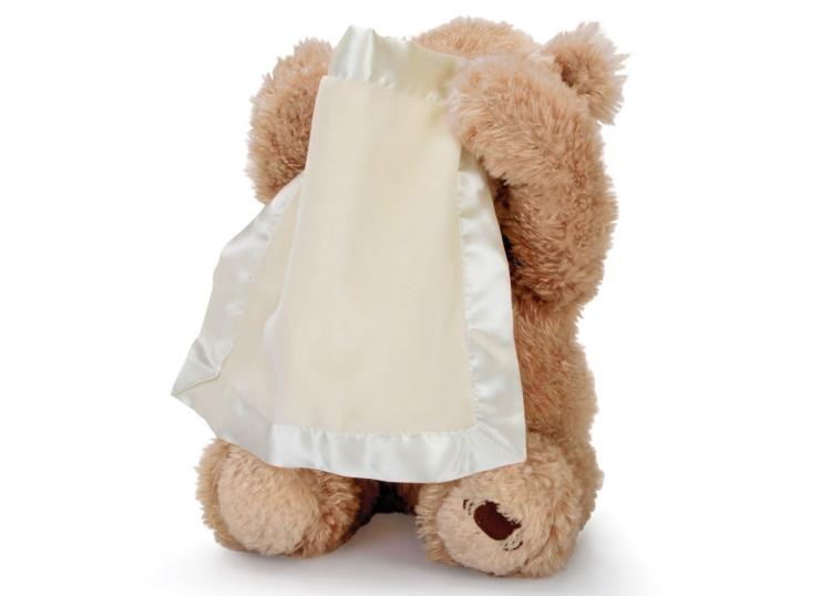 Gund Peek-a-Boo Teddy Bear - Automatic game playing teddy bear