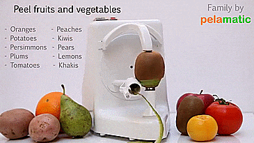 Pelamatic Orange Peeler Pro - Peelamatic automatic fruit and vegetable peeler