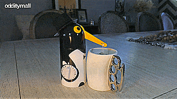 Penguin Tea Timer - Penguin tea infusion kitchen timer - Rising Beak Tea Timer