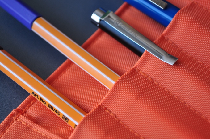 Penroll - designers notebook tool belt - pen/pencil holder