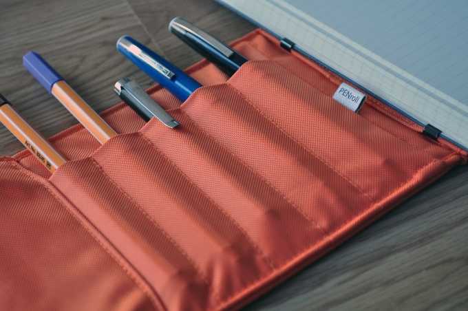 Penroll - designers notebook tool belt - pen/pencil holder
