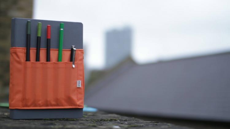 Penroll - designers notebook tool belt - pen/pencil holder