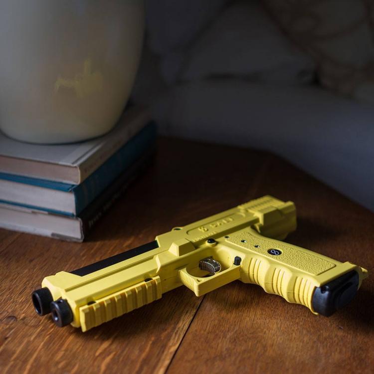 Non-Lethal Pepper Spray Gun Shoots Exploding Balls Of Pepper Spray and Tear Gas