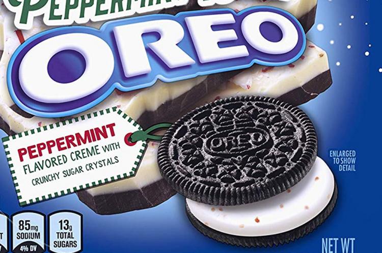 Peppermint Bark Oreo's - Christmas Season Oreo's