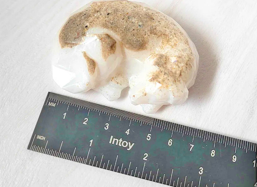 Sleeping dog/cat pet ashes figurine keepsake