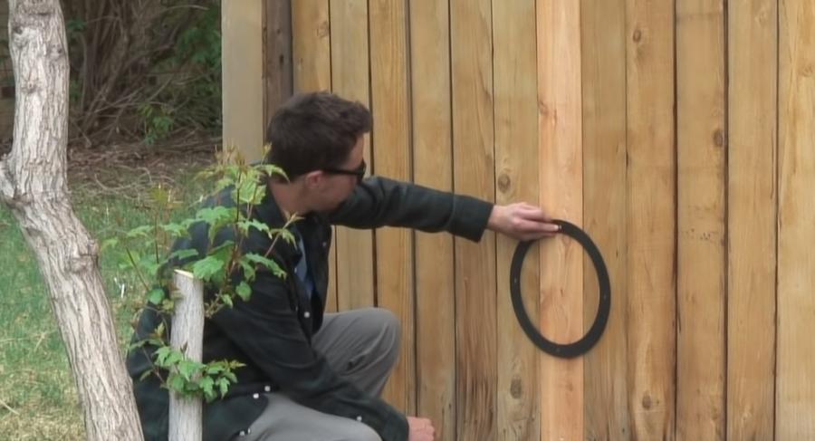 Pet Peek Fence Window For Dogs - bubble window for fences