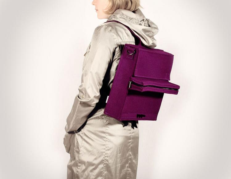 Purple Piano Bag Backpack