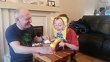 Pie Face Game - Russian Roulette - Funny Laugh