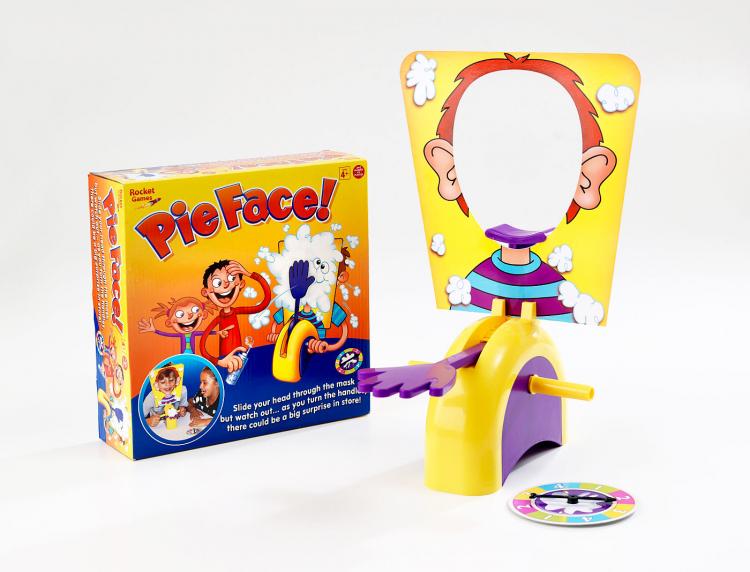 Pie Face Game - Russian Roulette Toy