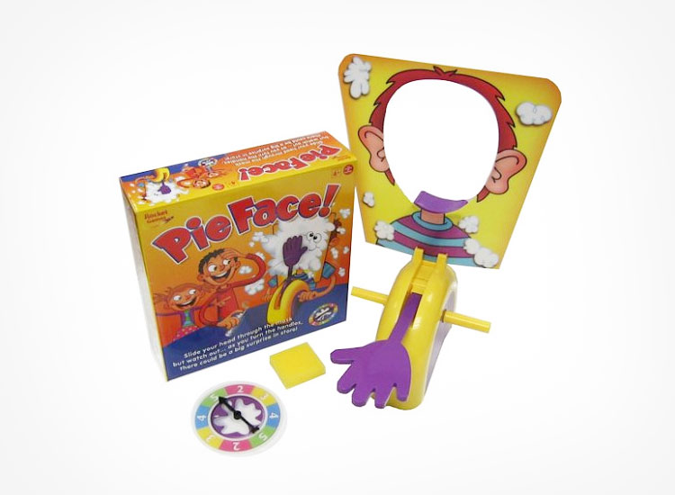 Pie Face Game - Russian Roulette Toy