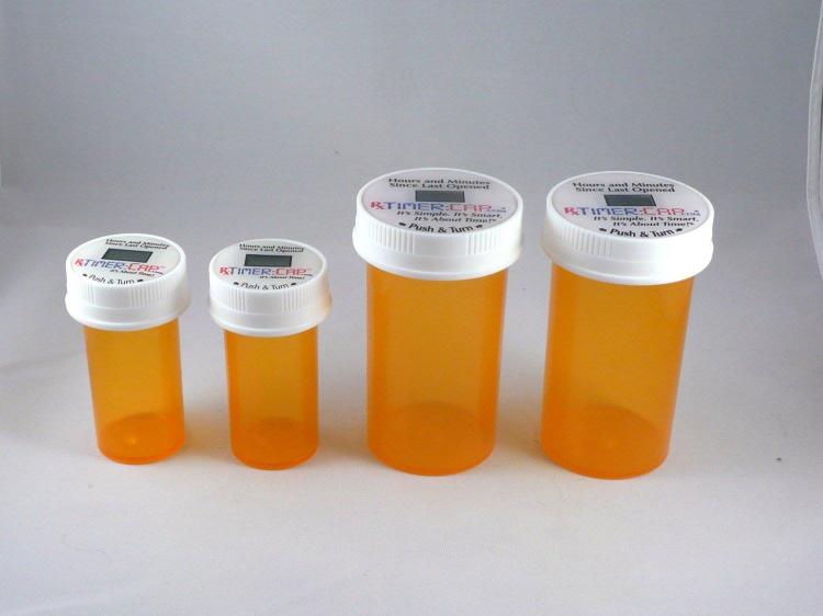 RX Timer Cap - Medication Cap Resets When You Take Your Pills - Pill Bottle Timer Cap