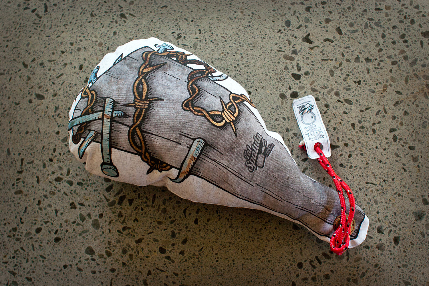 Pillow Fight Weapons - Soft weapon shaped pillows for pillow fights