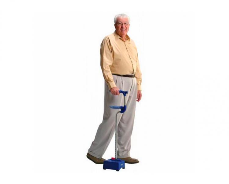 Pilot Step-Up Cane - Walking can with half-step - Stairs assistance cane