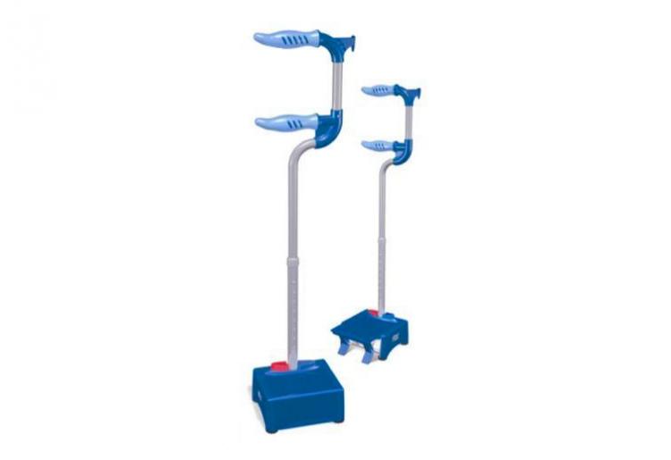 Pilot Step-Up Cane - Walking can with half-step - Stairs assistance cane