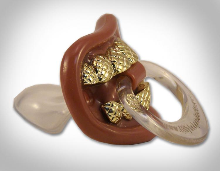 Pimp Grillz Baby Pacifier