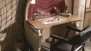 Cilek Pirate Shark Kid's Desk - Children's pirate themed bedroom set