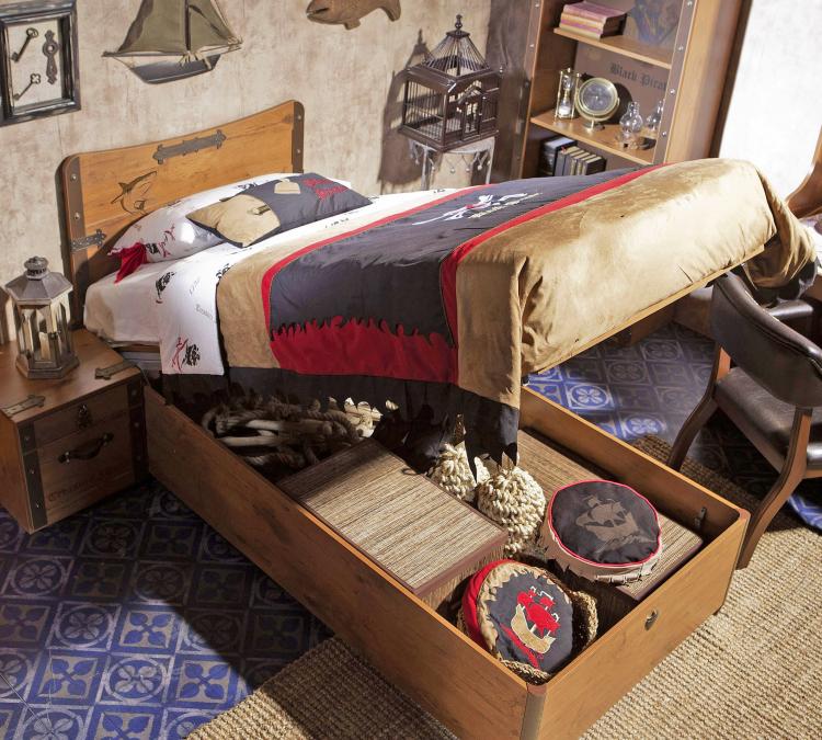 Cilek Pirate Shark Kid's Desk - Children's pirate themed bedroom set