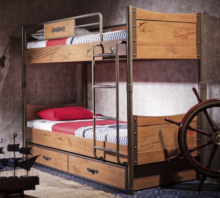 Cilek Pirate Shark Kid's Desk - Children's pirate themed bedroom set