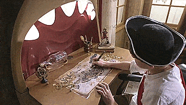 Cilek Pirate Shark Kid's Desk - Children's pirate themed bedroom set