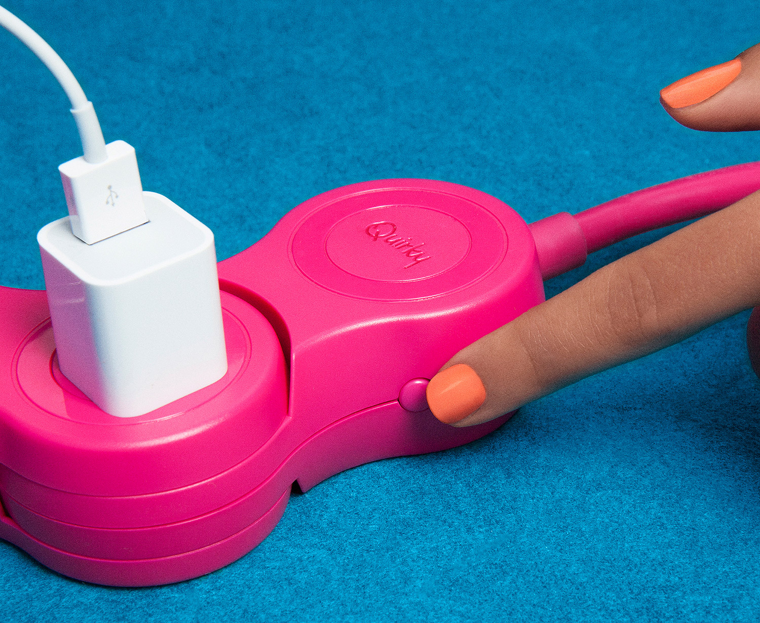 Pivot Power Strip Surge Protector - Bendable surge protector
